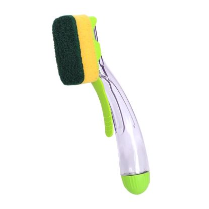 Picture of Dishbrush with Trigger and removable / replaceable Sponge Heads