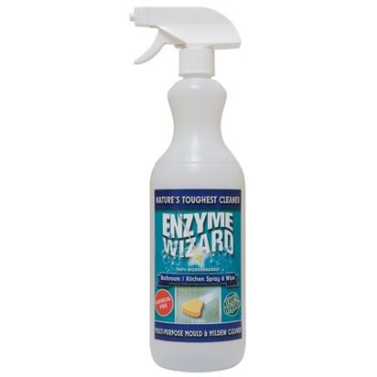 Picture of Enzyme Wizard Multi Purpose Bathroom / Kitchen  Spray & Wipe Cleaner - 1L Spray Bottle
