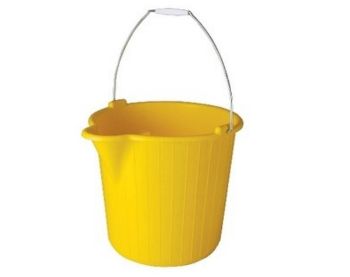 Picture of Industrial Strength Bucket with Metal Handle - 12L 