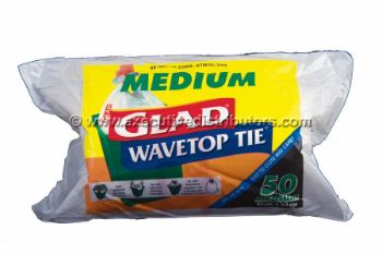 Picture of Glad Wave Top Kitchen Tidy Bin Bag Medium (50/Roll)