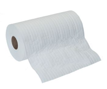 Picture of White Scrim Towel Perforated Wipe on a Roll 24.5cm x 70mt