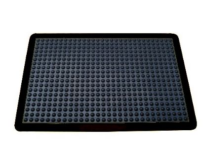 Picture of Mat  - Air Step Comfort - 900mm x 1200mm - Fully Edged Black Anti-fatigue