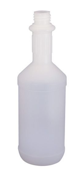 Picture of Plastic Bottle Natural with Narrow Neck 750ml (Screenprinted select variant)