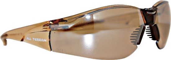 Picture of Safety Glasses Brown Silver Mirror Lens - All Terrain