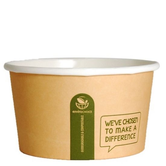 Picture of Enviro Heavyboard Round Hot Food / Soup Container 12oz