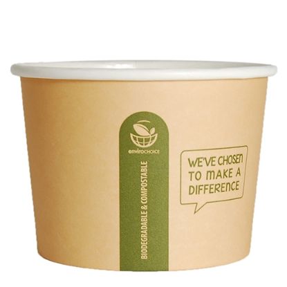 Picture of Enviro Heavyboard Round Hot Food / Soup Container 16oz 