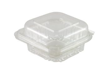 Picture of Enviro Clear Plastic Burger Clam Pack - Large - 137 x 137 x 67mm