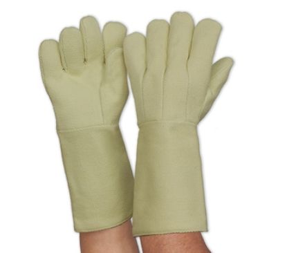 Picture of Felt Lined Woven Kevlar Heat Gloves - One Size fits Most