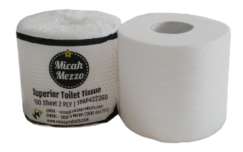 Picture of Toilet Paper Roll 2 Ply 400 Sheet - Micah Mezzo 