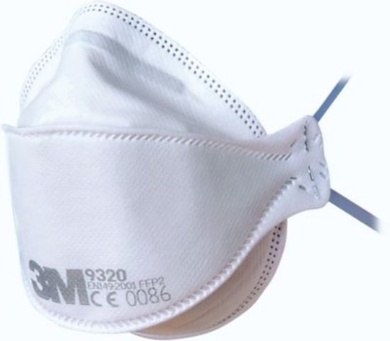 Picture of 3M 9320A+P2 Aura Flat Fold Particulate Respirator