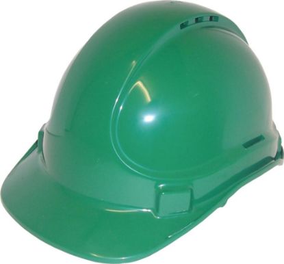 Picture of Hard Hat / Safety Helmet-Vented  -Unilite Premium - GREEN