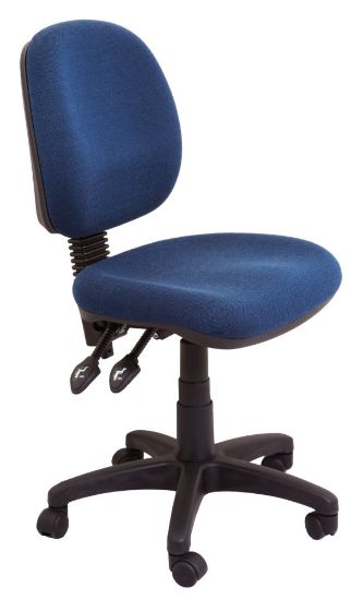Picture of Office Chair - Medium Back Operator - Fabric -  Gas Lift, Seat Tilt & Back Tilt