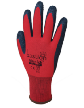 Picture of Glove – Grippy -Crinkly Latex Palm Coated Red Handling Gloves