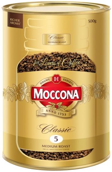 Picture of Coffee -Moccona Classic Medium Roast 500gm Tin