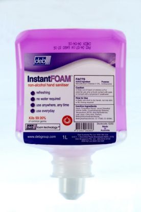 Picture of Hand Sanitiser Alcohol Free Deb Instant Foam Cartridge 1000ml