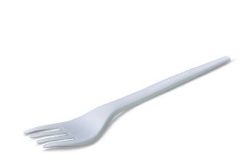 Picture of Enviro Cutlery PLA Compostable Fork WHITE