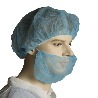Picture of Beard Covers Double Loop, Blue - 3XL