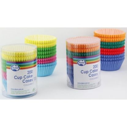 Picture of Paper Patty Cupcake Cases Coloured