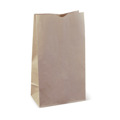 Picture of Block Bottom Brown Paper Bag No Handle - 340 x 178 + 112mm - #12
