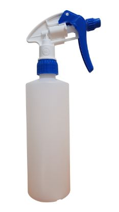 Picture of Plastic Spray Bottle 500ml Complete With Trigger Natural HDPE