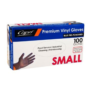 Picture of Gloves Vinyl Everyday Powdered Blue 