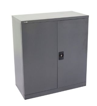 Picture of Metal Cabinet 2 Door 1015mm High x 910mm Wide x 450mm Deep Cupboard