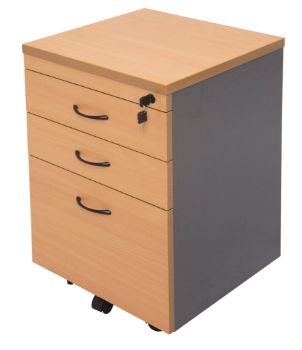 Picture of Mobile Pedestal - 4 drawer - 690 x 465 447mm Lockable