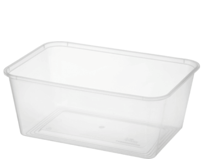 Picture of Rectangle 1000ml Plastic Container Castaway