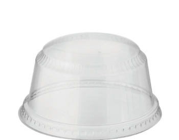 Picture of Clear Domed Lid to suit 8oz Ice Cream Cup and 12oz Paper Sundae Cup