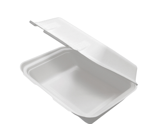 Picture of Enviroboard small snack Clam White - 75mm x 135mm Base Dimensions x 45mm High