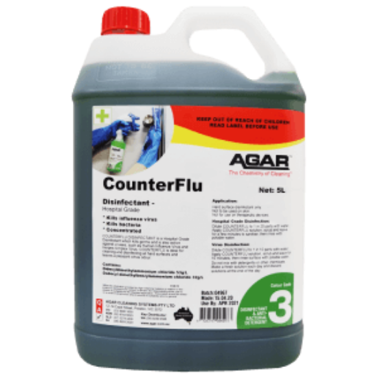 Picture of Agar Counter Flu Hospital Grade Disinfectant-5L