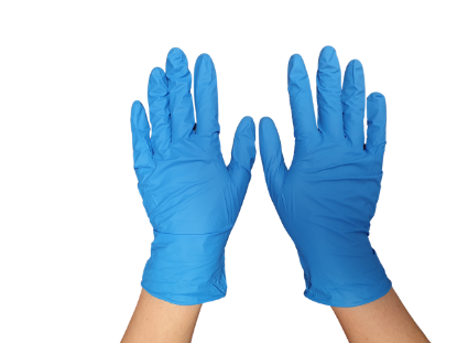 Picture of Gloves Nitrile, Powder Free, Blue 