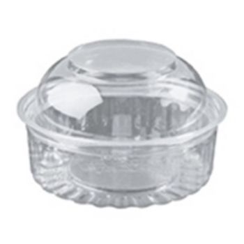 Picture of Food/Show Bowl Clear Plastic 8oz Dome Lid 240ml apprx 
