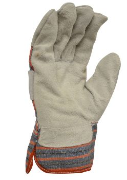 Picture of Candy Stripe Leather Gloves Split Palm