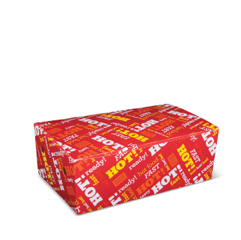 Picture of Cardboard Snackbox Medium 178x108x70  - Printed 