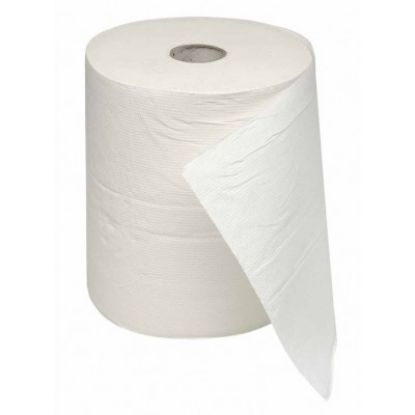 Picture of Roll Towel Paper Autocut 1 Ply Professional 150m - WHITE