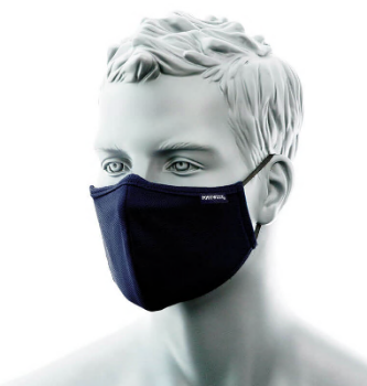 Picture of Anti-Microbial Fabric Face Mask with NoseBand 3 Ply -Reusable 