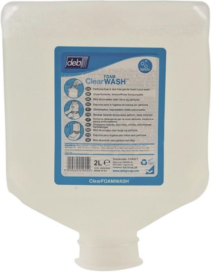 Picture of Deb Clear Foam Wash 2lt Cartridge