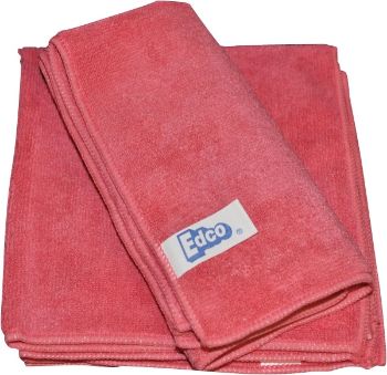 Picture of Microfibre All-Purpose Cloth 40cm x 40cm - Merrifibre Red - 3 Pack