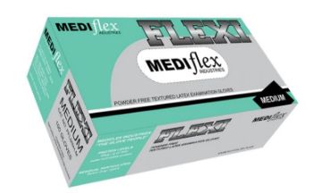 Picture of Gloves Latex Powder free Examination Glove - Mediflex Flexi