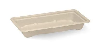 Picture of Small Natural Fibre Sushi Tray 138x63mm