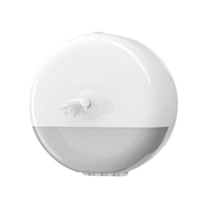 Picture of Toilet Roll Dispenser Micah Zero Mini Centre Pull - Single  WHITE