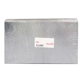 Picture of Silver Foil Cake Base Board Rectangle 735x435 Full Slab