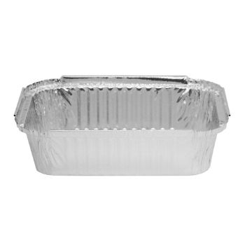 Picture of #448 / #7419 Rectangular Foil Container - 180mm x 110mm Base Dimensions x 48mm High
