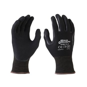 Picture of Glove -Black Nitrile foam Coated Black Knight