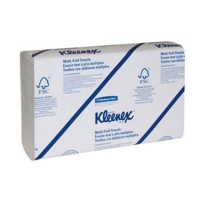 Picture of Kleenex 1890 Multifold Towel - 16 x packs of 150