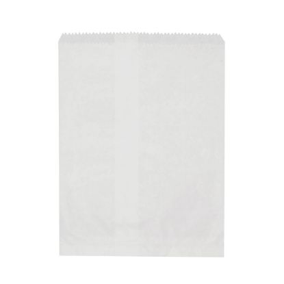 Picture of Paper Bags White 2 Flat Long 165x235mm