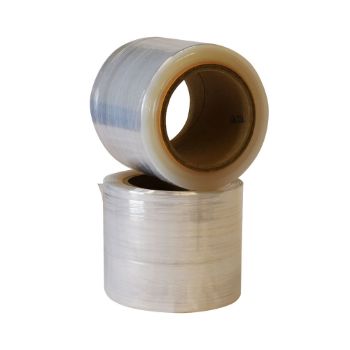 Picture of Bundling Film 100mm wide x 250m High Quality Long Rolls 75mm Core - CLEAR