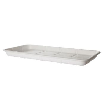 Picture of DEEP Meat & Produce Tray 14 x 9in - Sugarcane Pulp - (375 x 210 x 27mm)