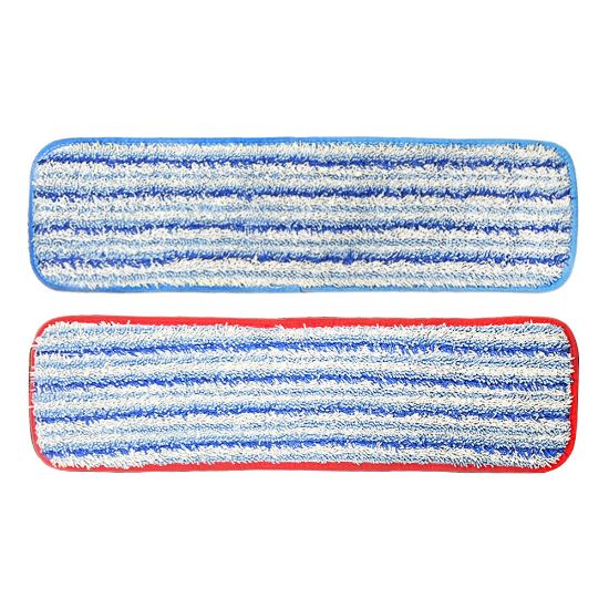 Picture of Mop Pad Microfibre Premium Textured Flat Damp Mop Launderable 50cm -Micah Go